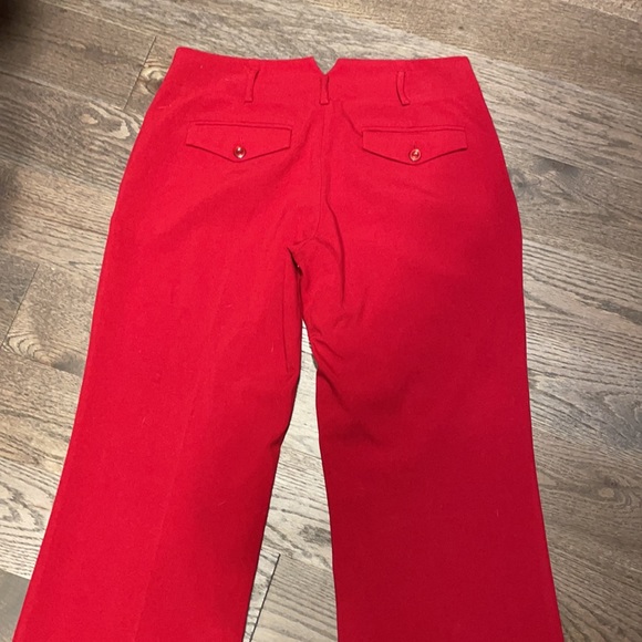 Wide leg Red Dress Pant sz S (5) - Picture 10 of 10